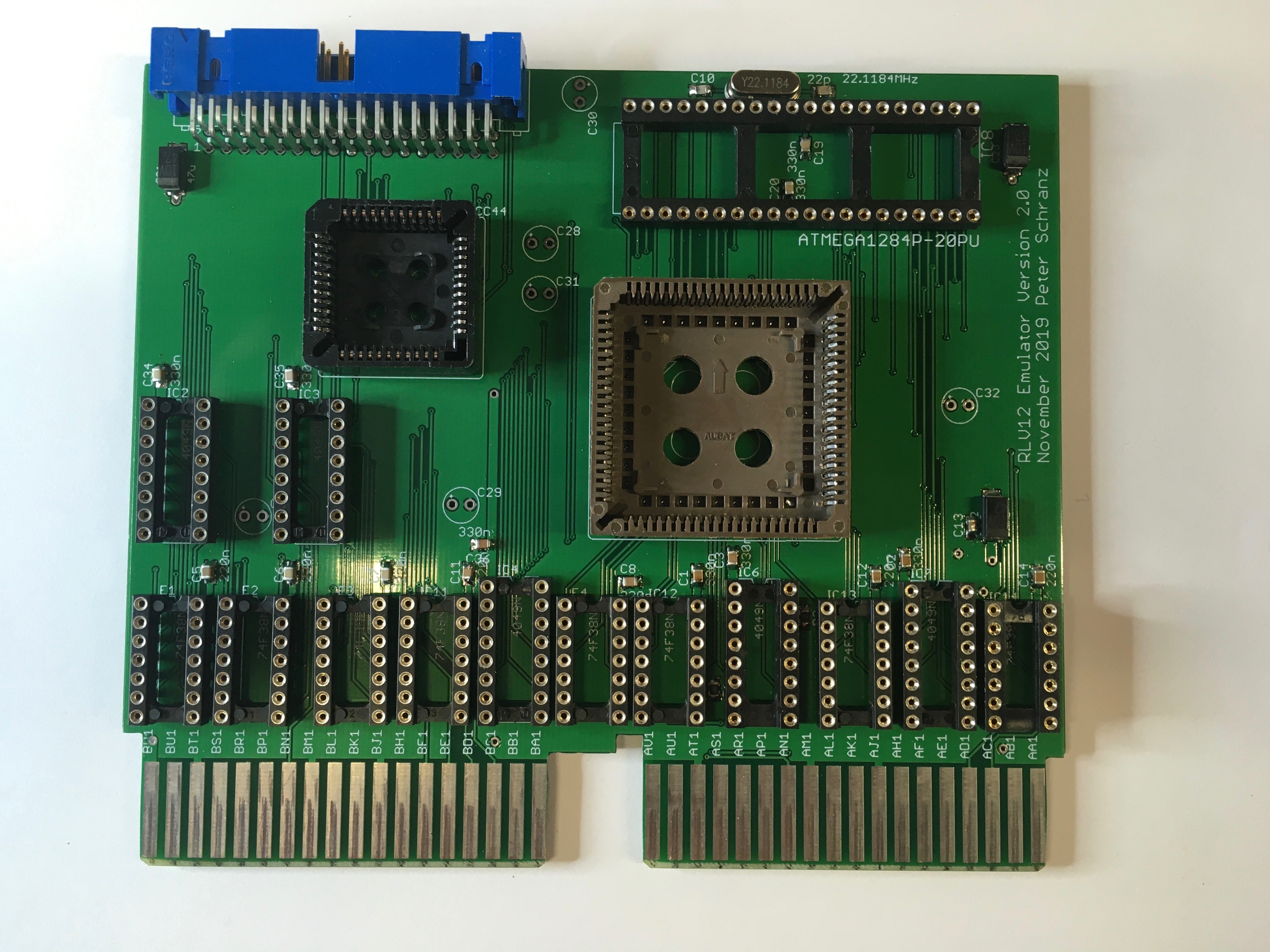 Soldered PCB